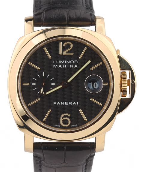 Panerai Yellow gold Watches .